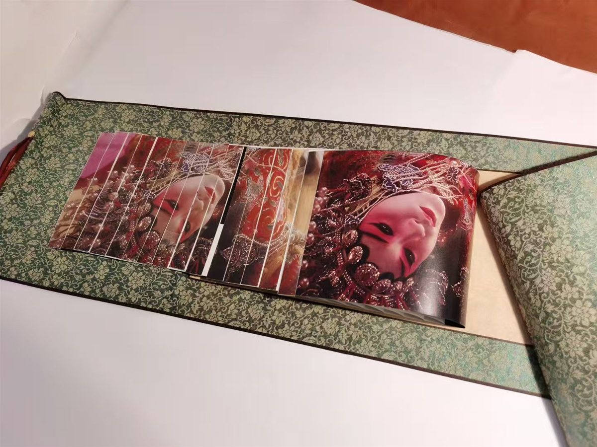 Brocade book — angle 2