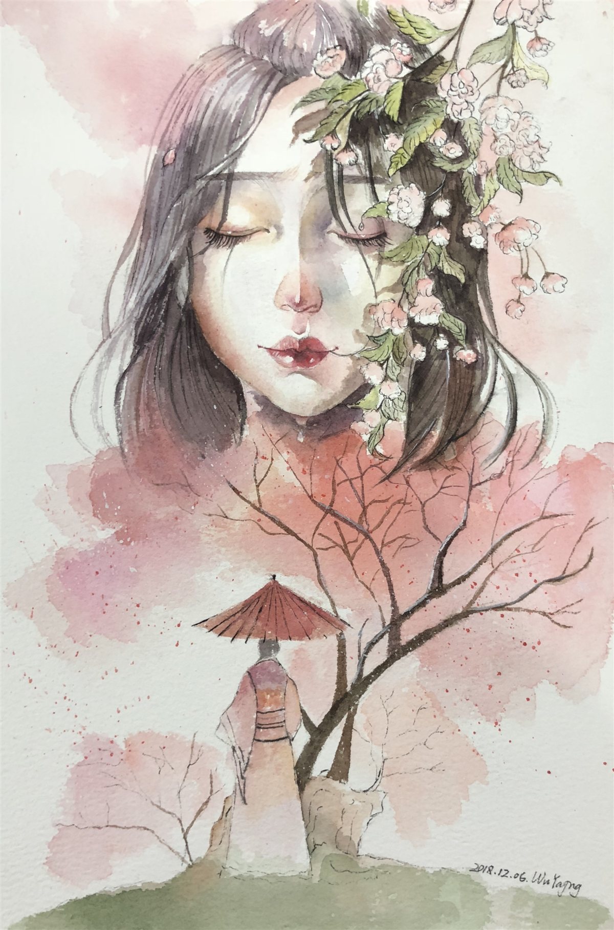 Watercolor study