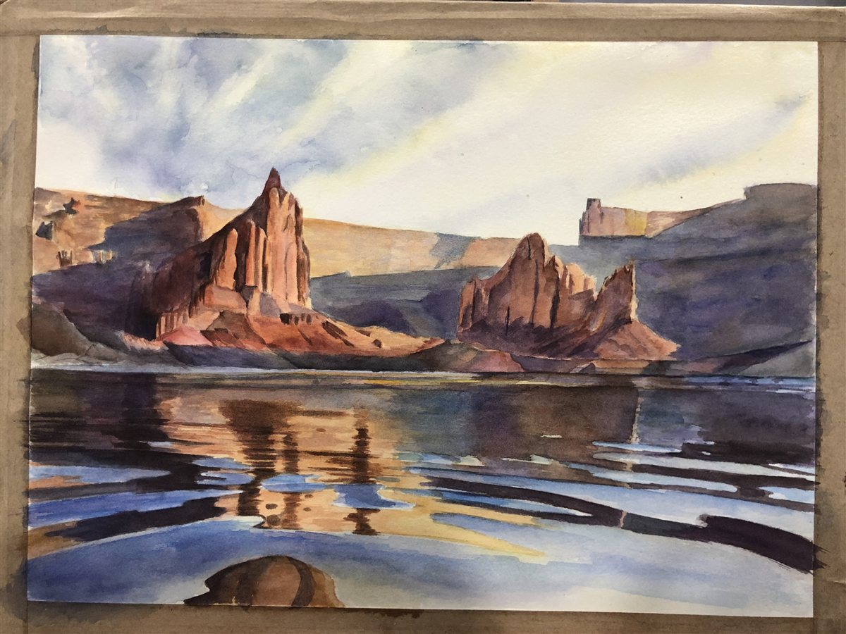 Watercolor study
